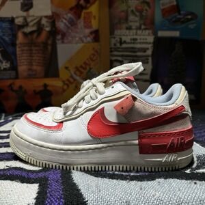 Size 7.5 - Nike‎ Air Force 1 Shadow Cracked Leather 2021